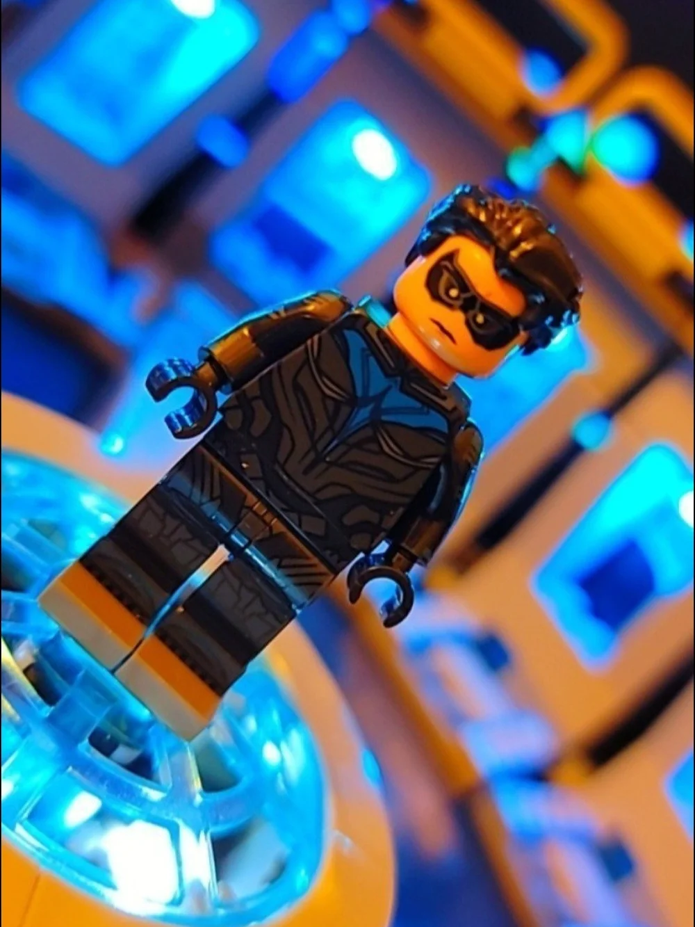 Batman Nightwing Minifigure Lego Compatible